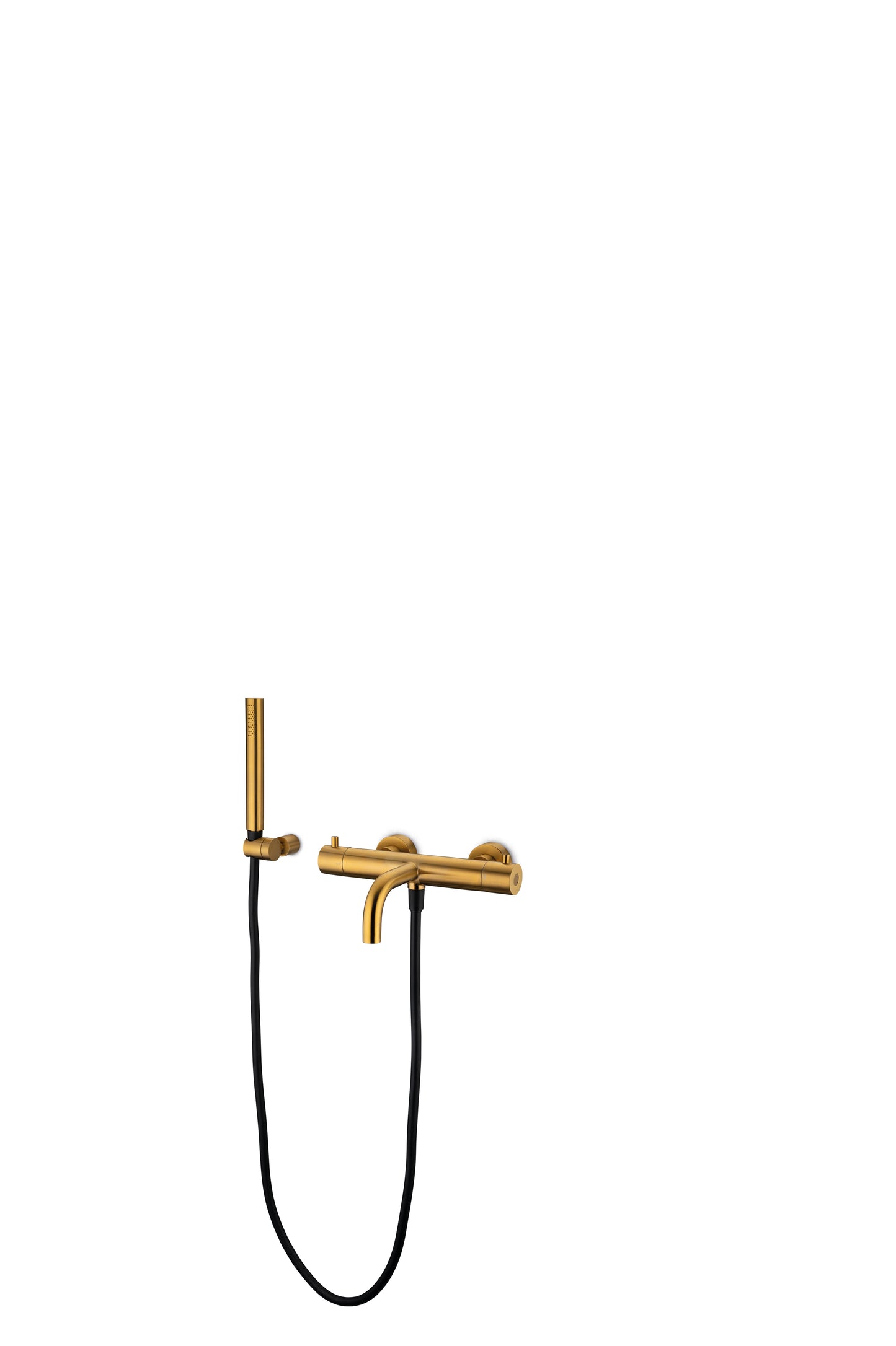 JEE-O Slimline TH Bath Faucet Stainless Steel with Hand Shower, Matte Gold