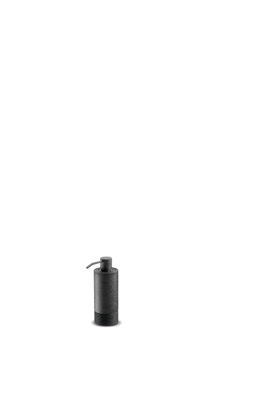 JEE-O Soho Soap Dispenser Freestanding Stainless Steel, Hammercoated Black