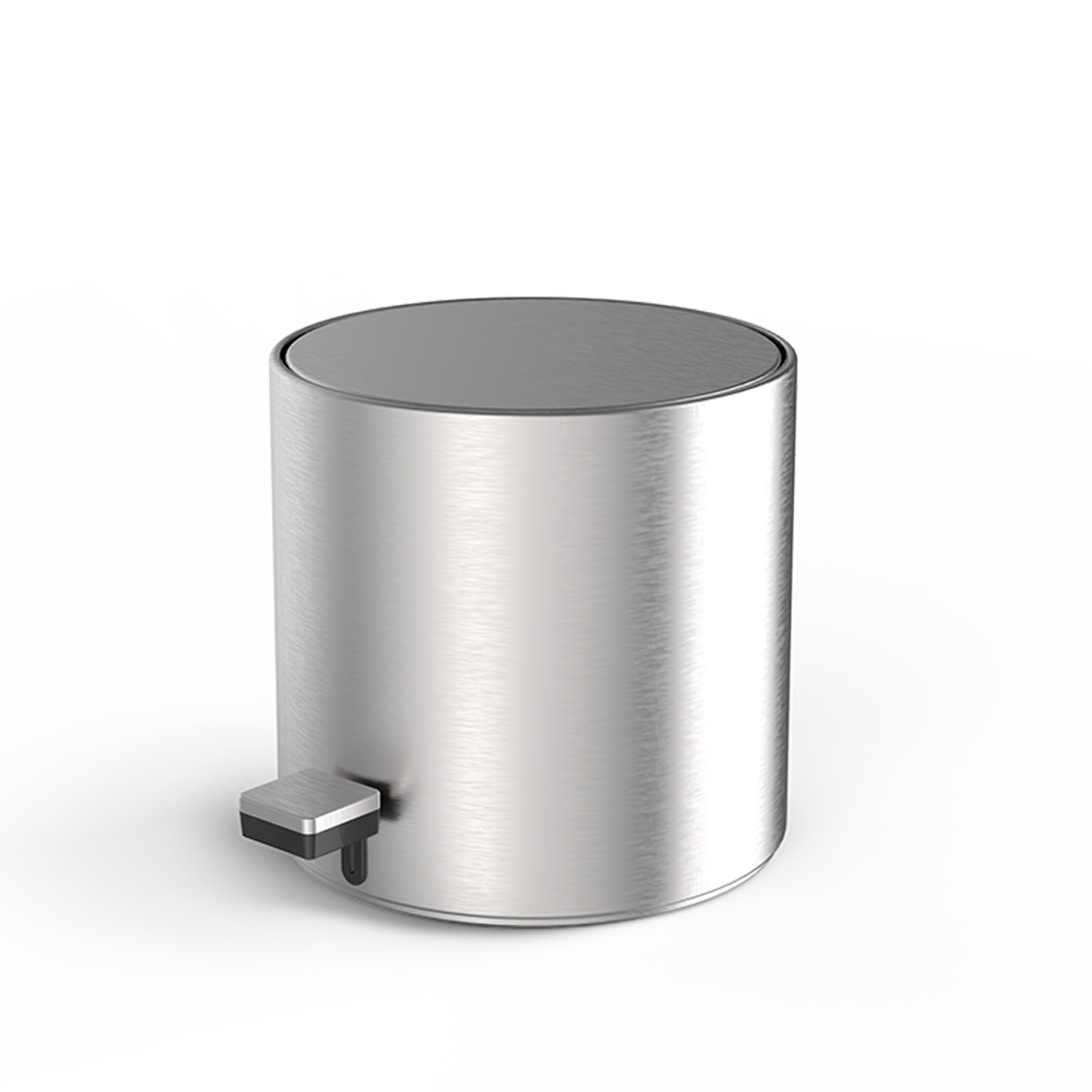 DW TE 50 MINI Pedal bin - Stainless steel Matte