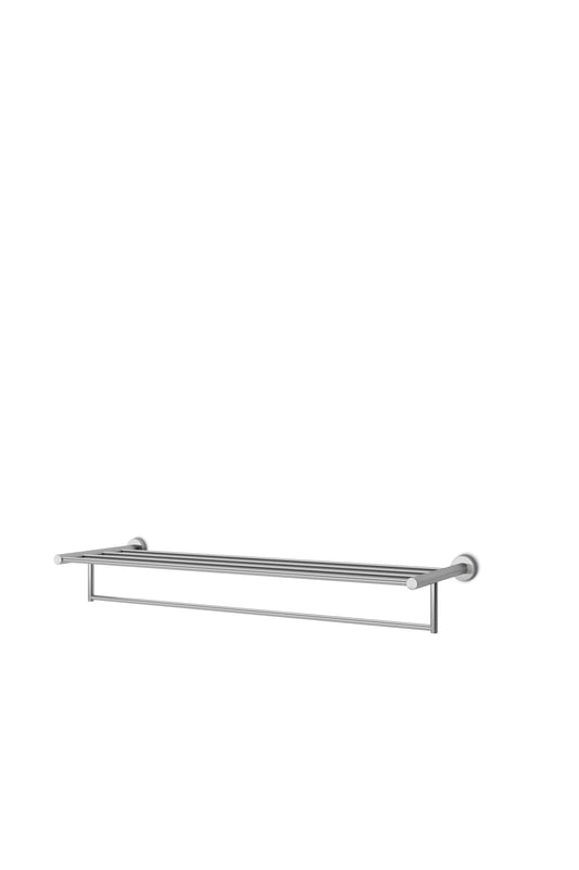 JEE-O Slimline Towel Rack Wall Mounted Stainless Steel, Brushed