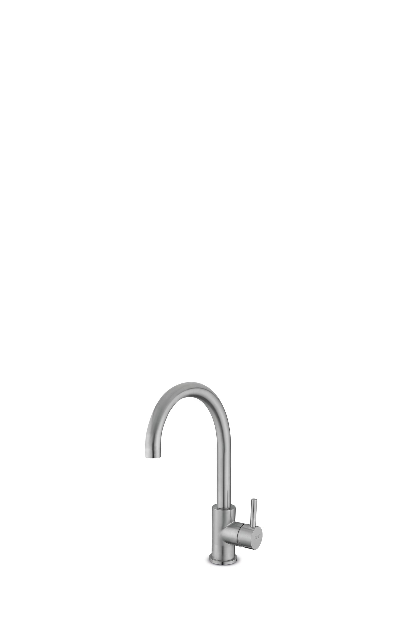 JEE-O Slimline Basin FaucetTop Mounted Basin Faucet Stainless Steel, Brushed