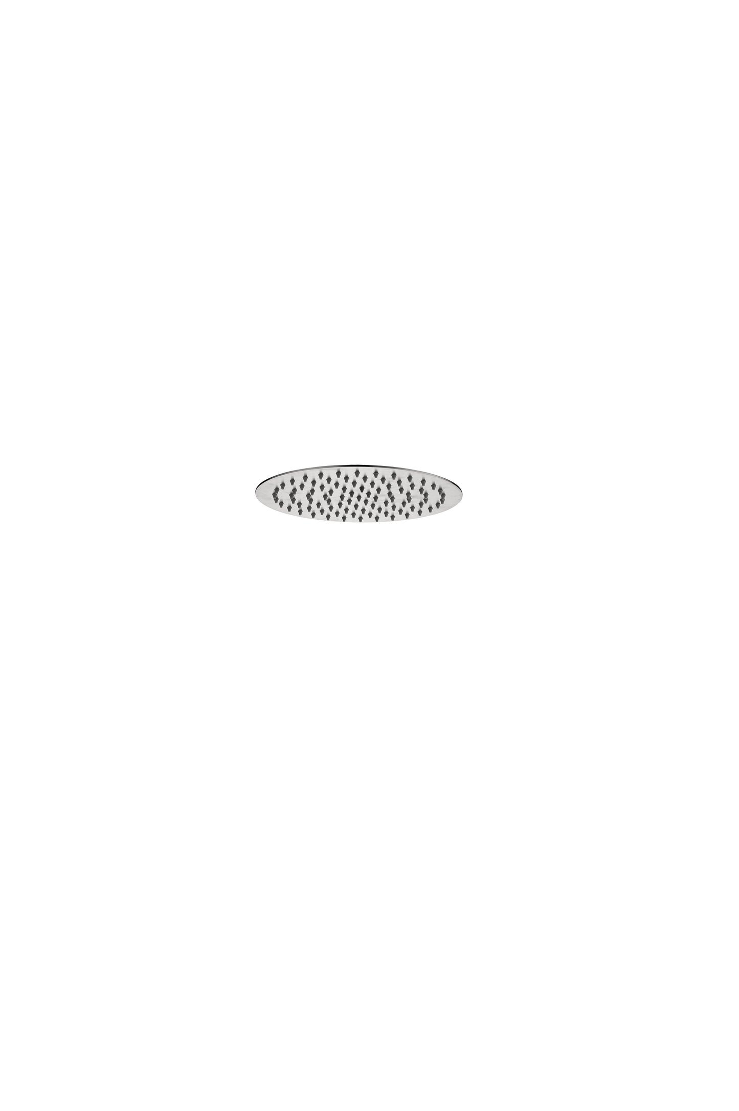 JEE-O Slimline Shower Head Small 10" Stainless Steel, Brushed