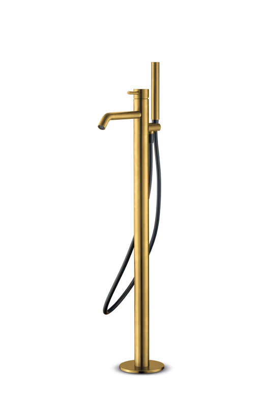 JEE-O Slimline Bath Faucet 02 Freestanding Stainless Steel Matte Gold