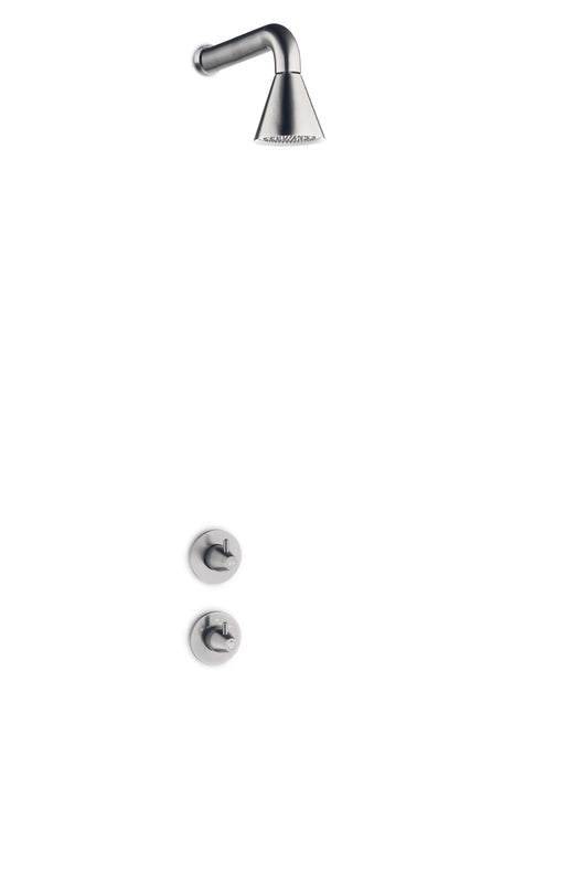 JEE-O Cone Shower Set 01 Wall SS with shower, TH and valve