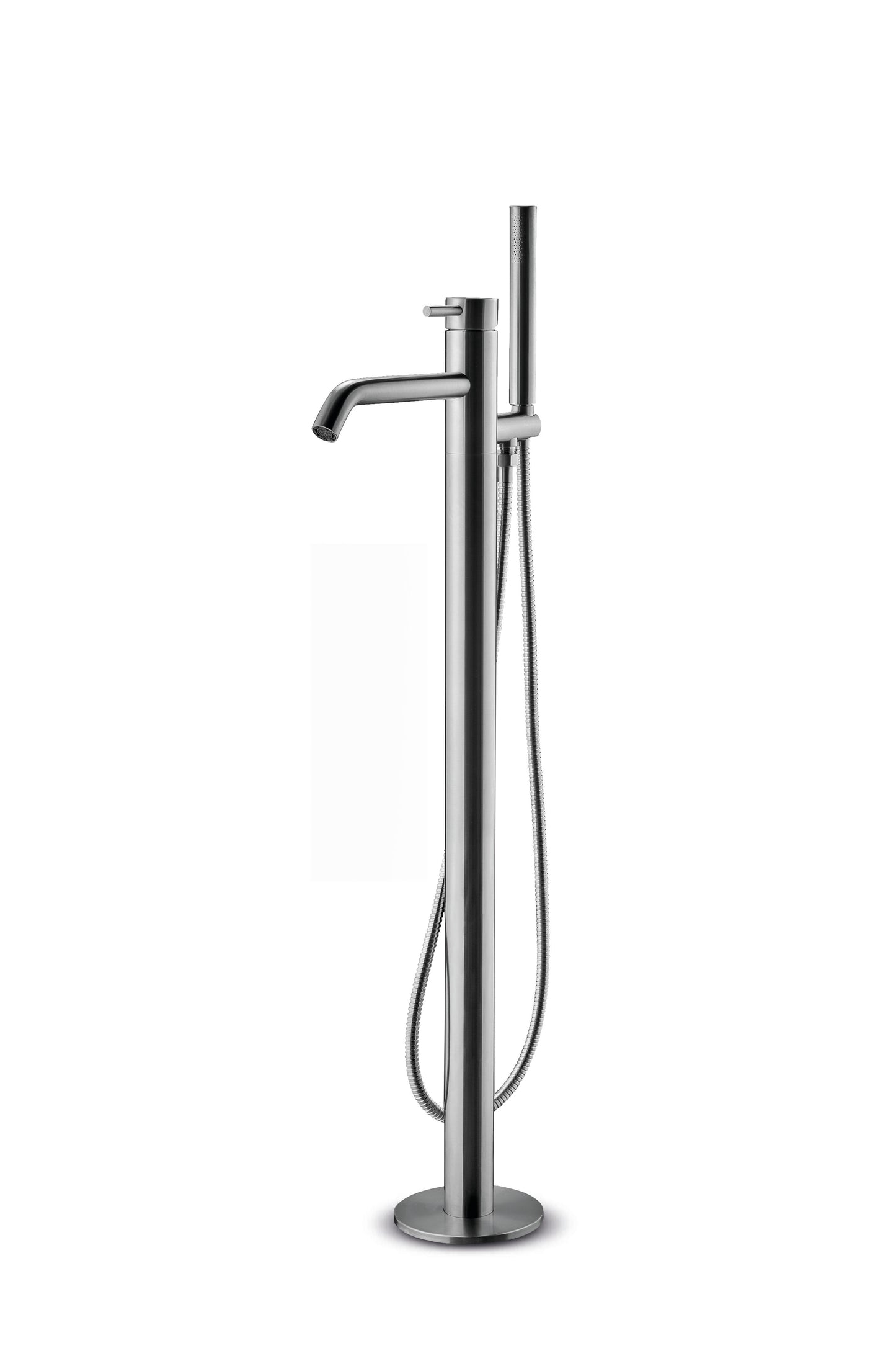 JEE-O Slimline Bath Faucet 02 Freestanding Stainless Steel Brushed