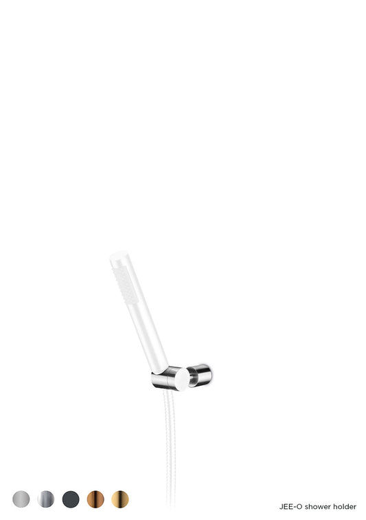 JEE-O Shower Holder Wall Mounted Stainless Steel, tiltable, Brushed