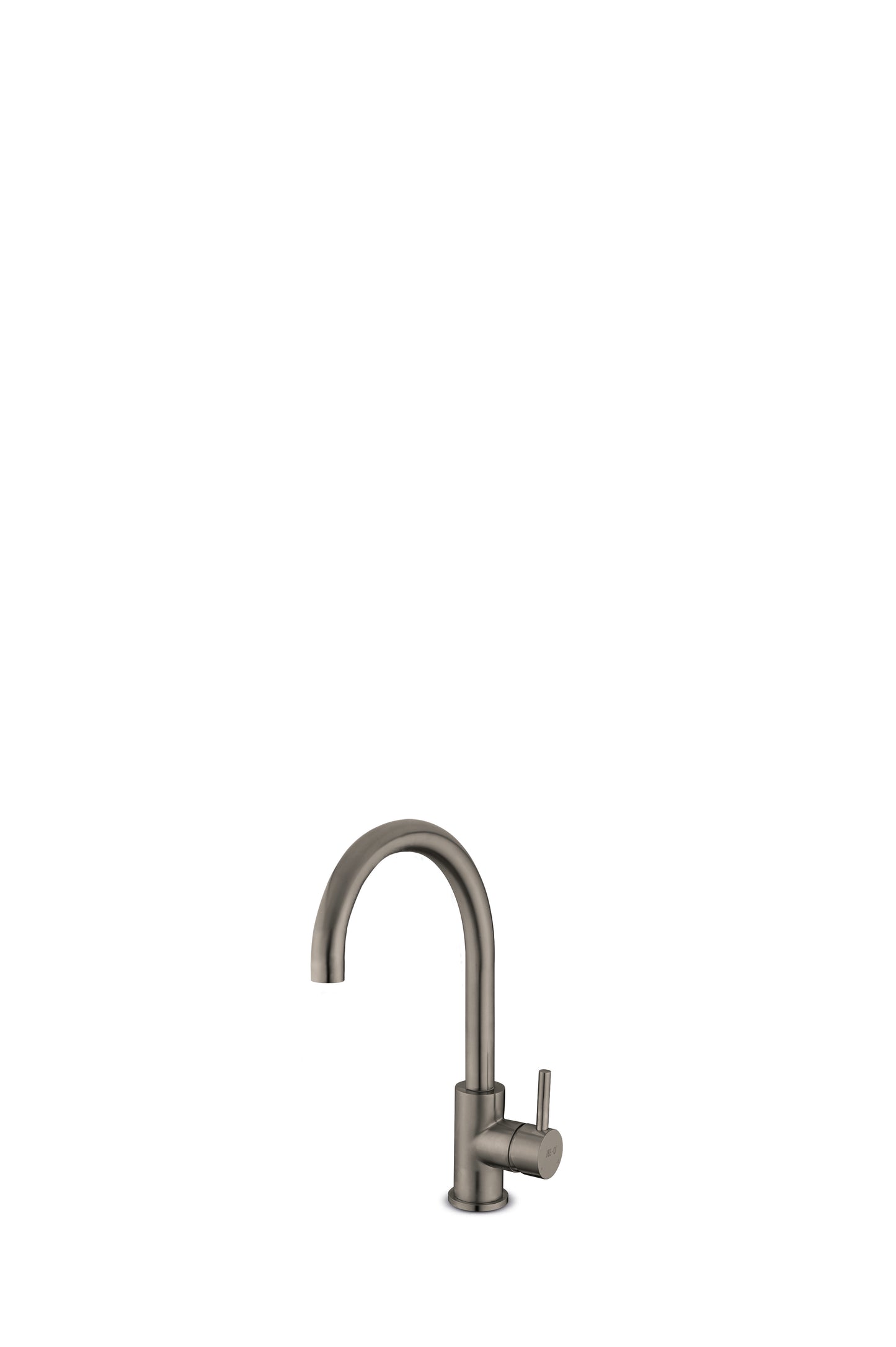 JEE-O Slimline Basin Faucet Top Mounted Basin Faucet Stainless Steel, Dark Steel