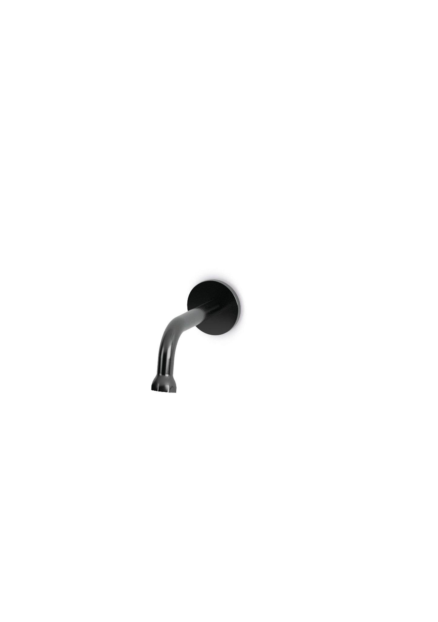 JEE-O Bloom Spout Long Wall Mounted Stainless Steel for Basin or Bath, Gun Metal