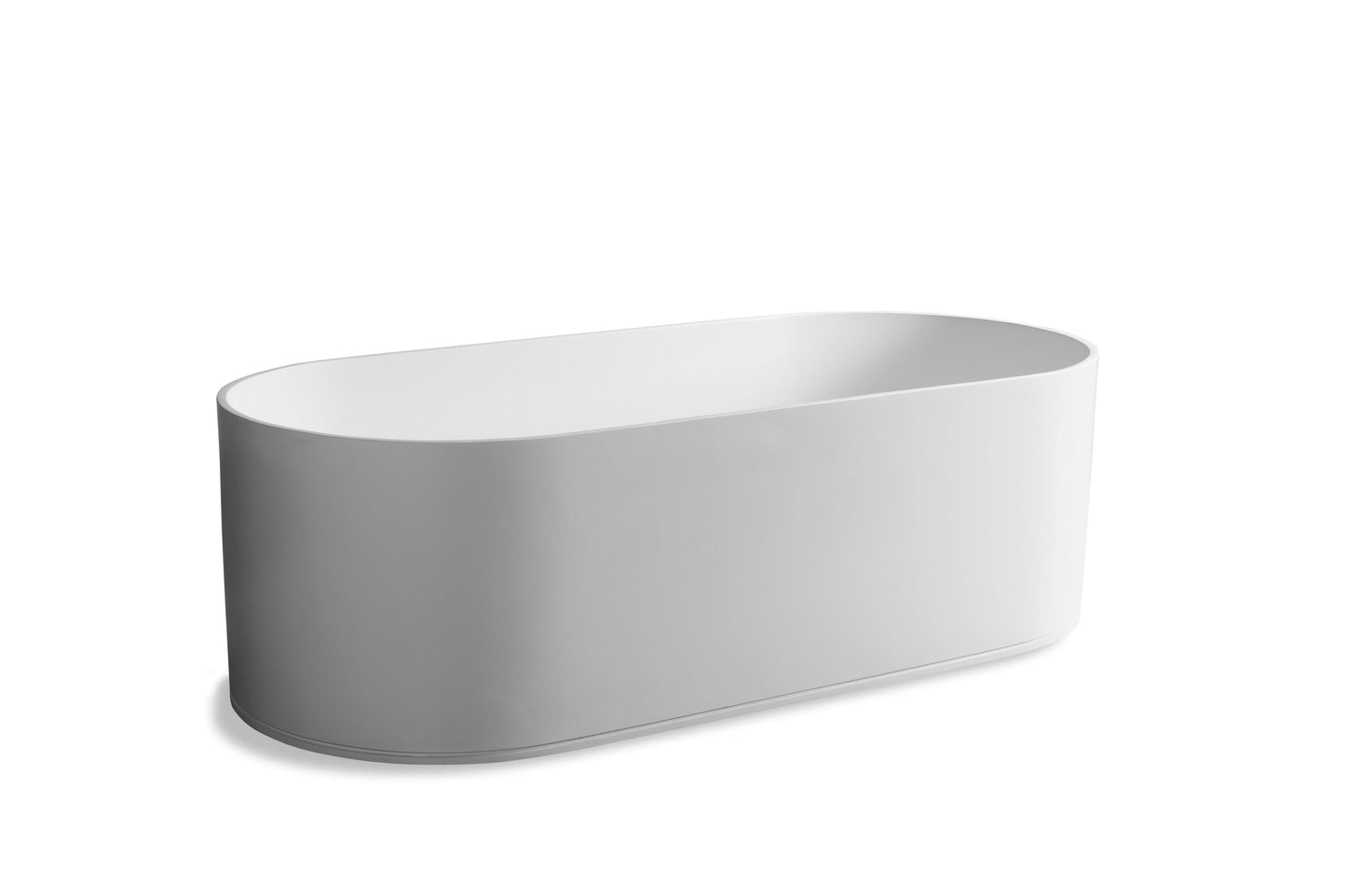 JEE-O Soho Bath Freestanding (Dado Quartz) with integrated overflow