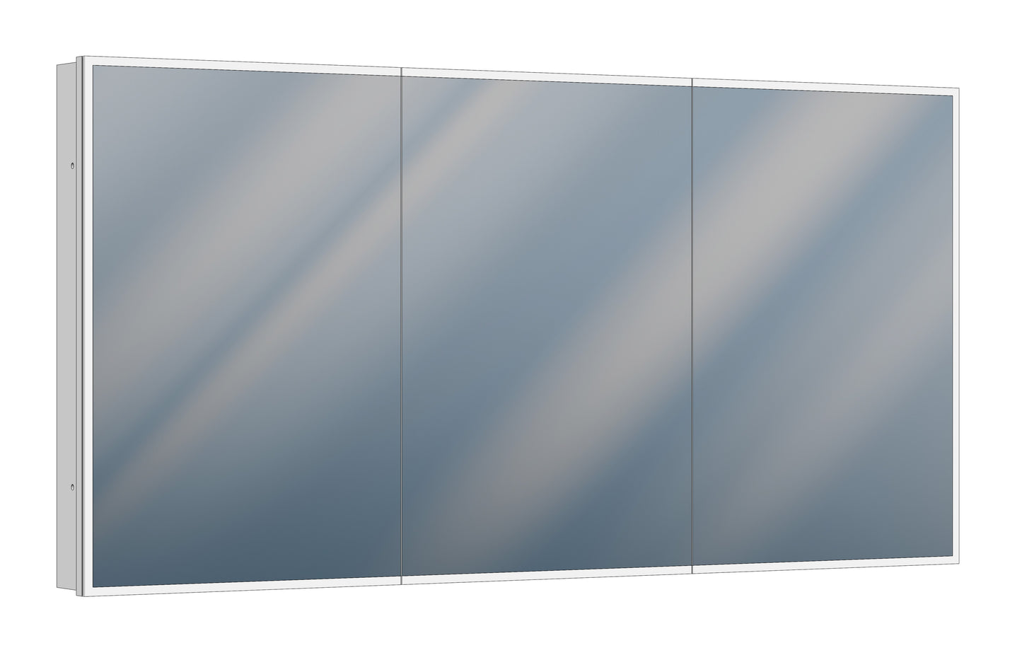 SIDLER Cirrus Mirrored Cabinet LED CR 3/70 7/8" (Dimmable)