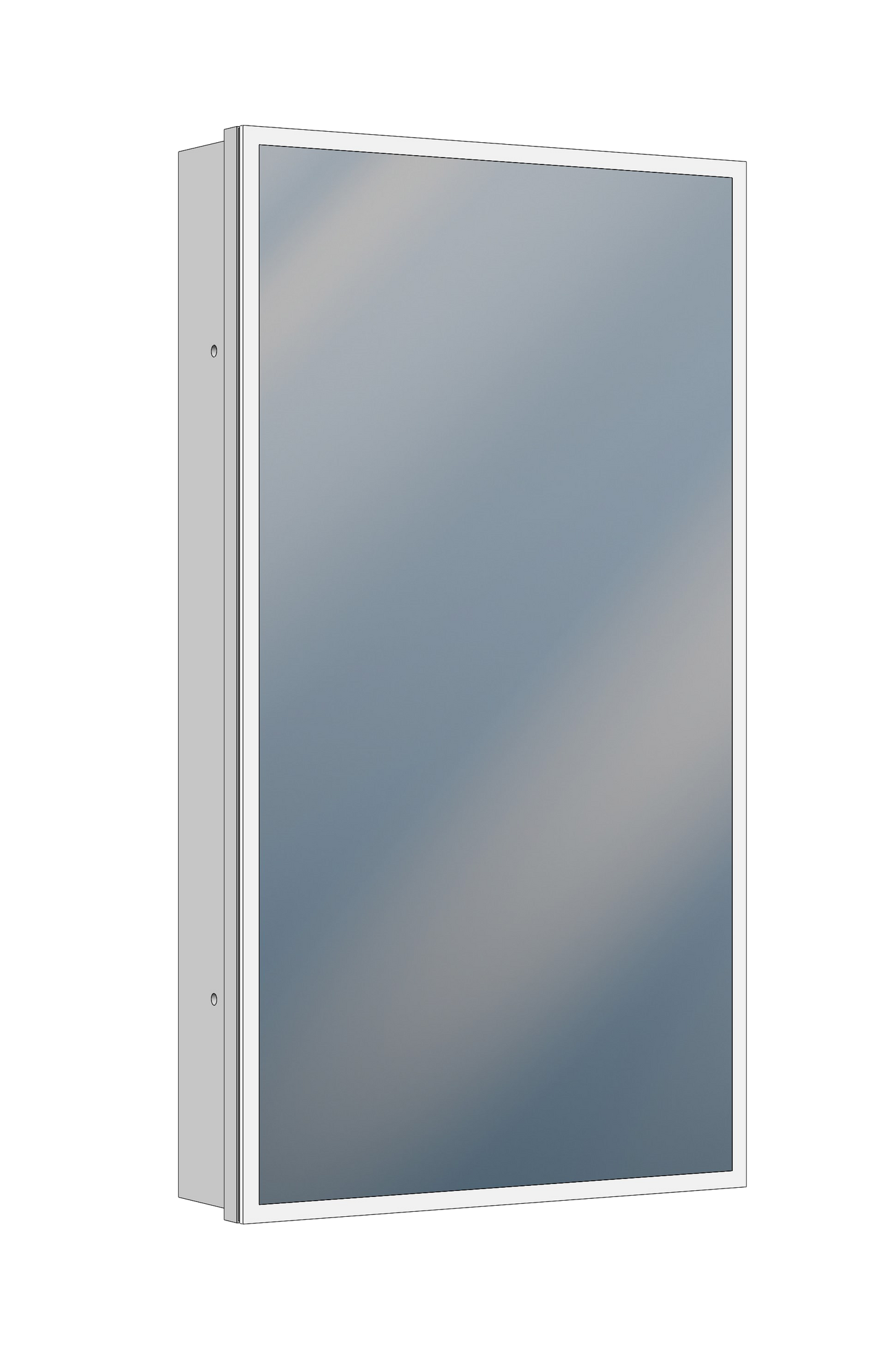 SIDLER Cirrus Mirrored Cabinet LED CR 1/19 11/16" (Dimmable)