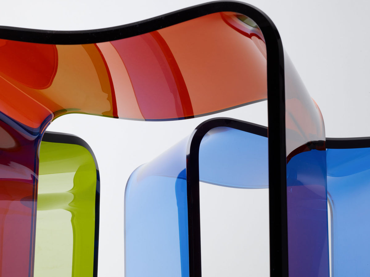 DW 2000 Stool - Acrylic Clear