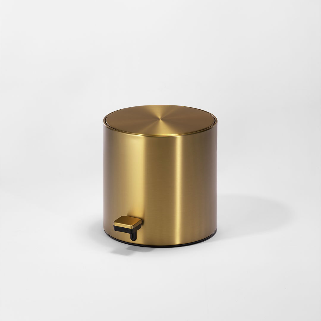 DW TE 50 MINI  Pedal bin - Gold Matte PVD