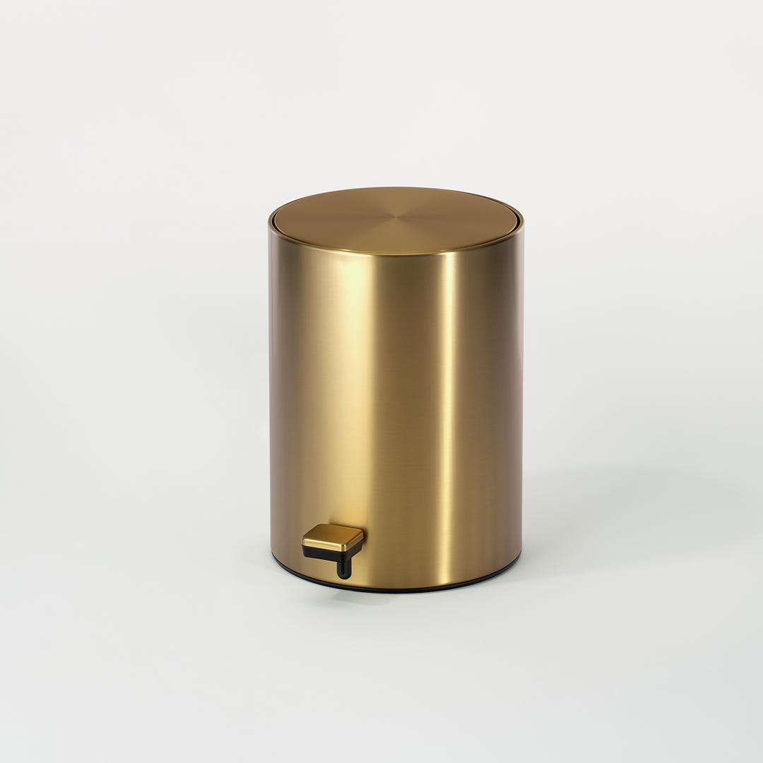 DW TE 50 Pedal bin - Gold Matte PVD