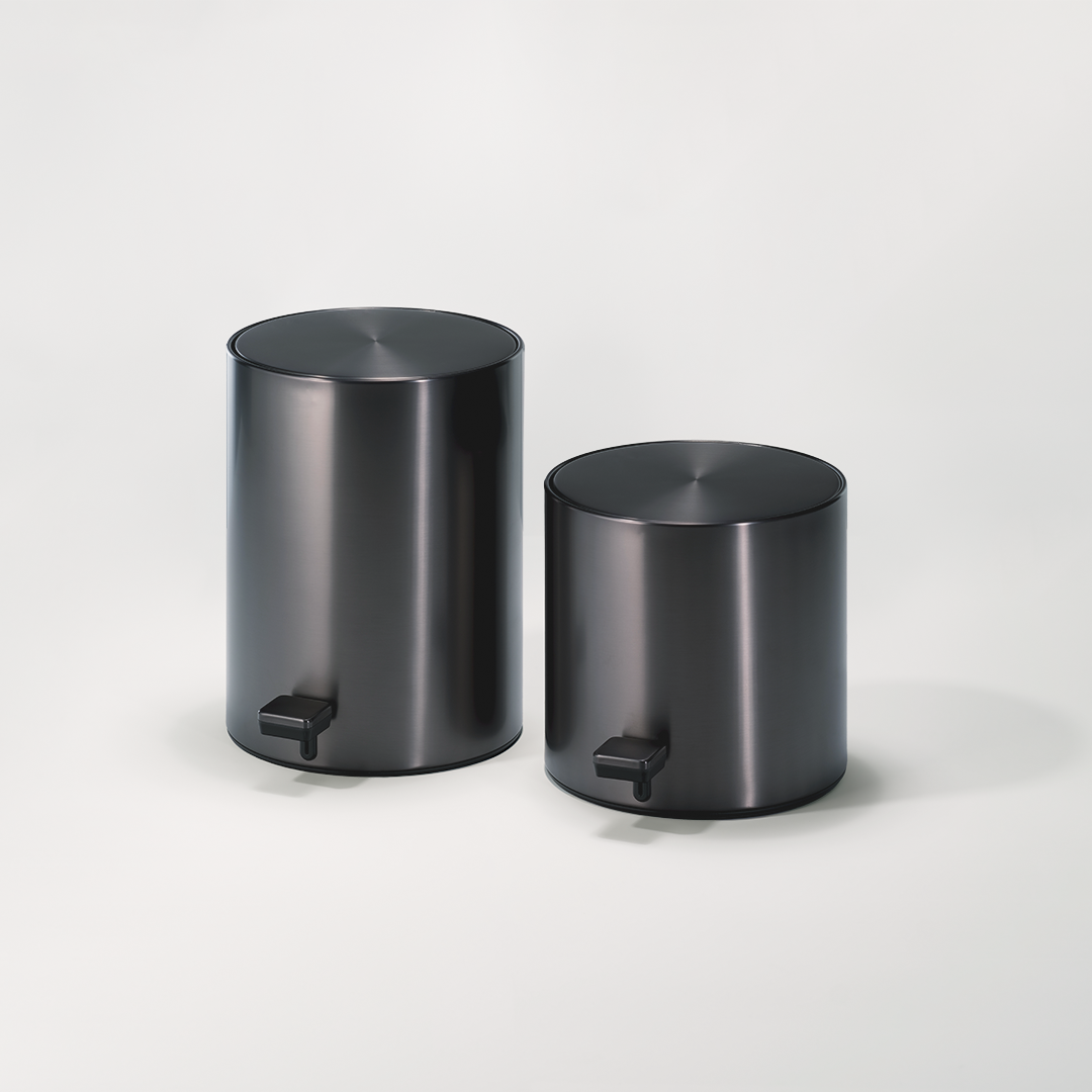 DW TE 50 MINI Pedal bin - Dark Metal Matte PVD