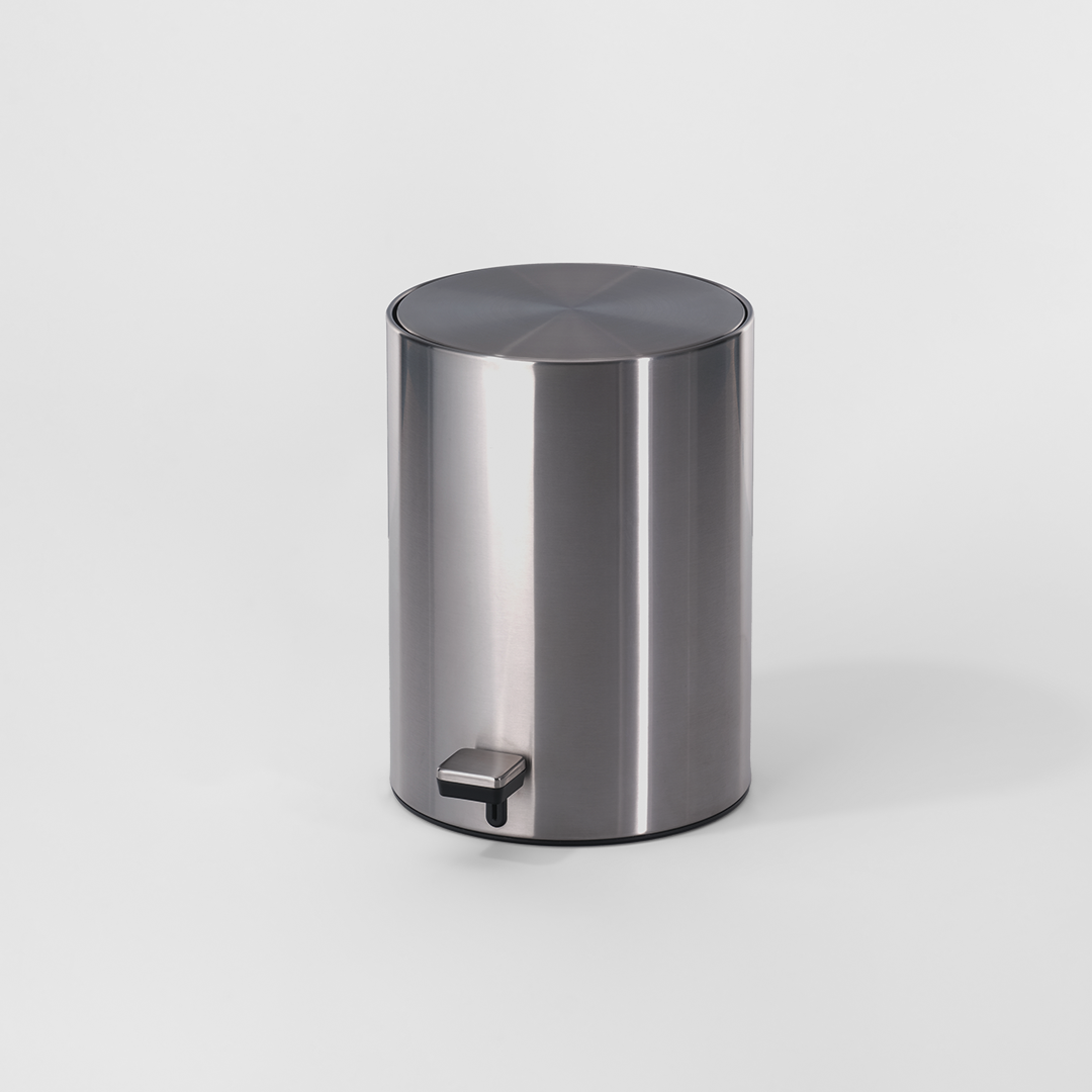 DW TE 50 Pedal bin - Stainless Steel Matte