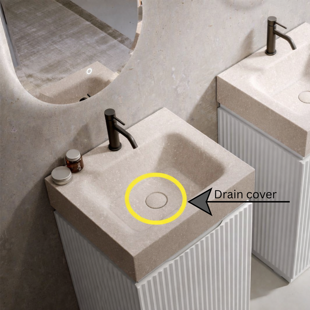 BH Roma/Premium Waste set for HPL countertop