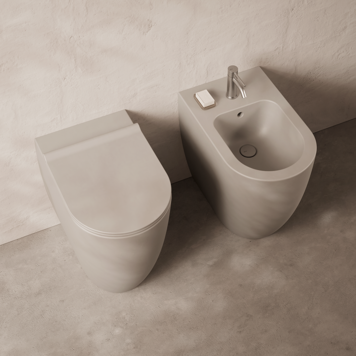ALICE FORM BTW toilet for adjustable floor trap