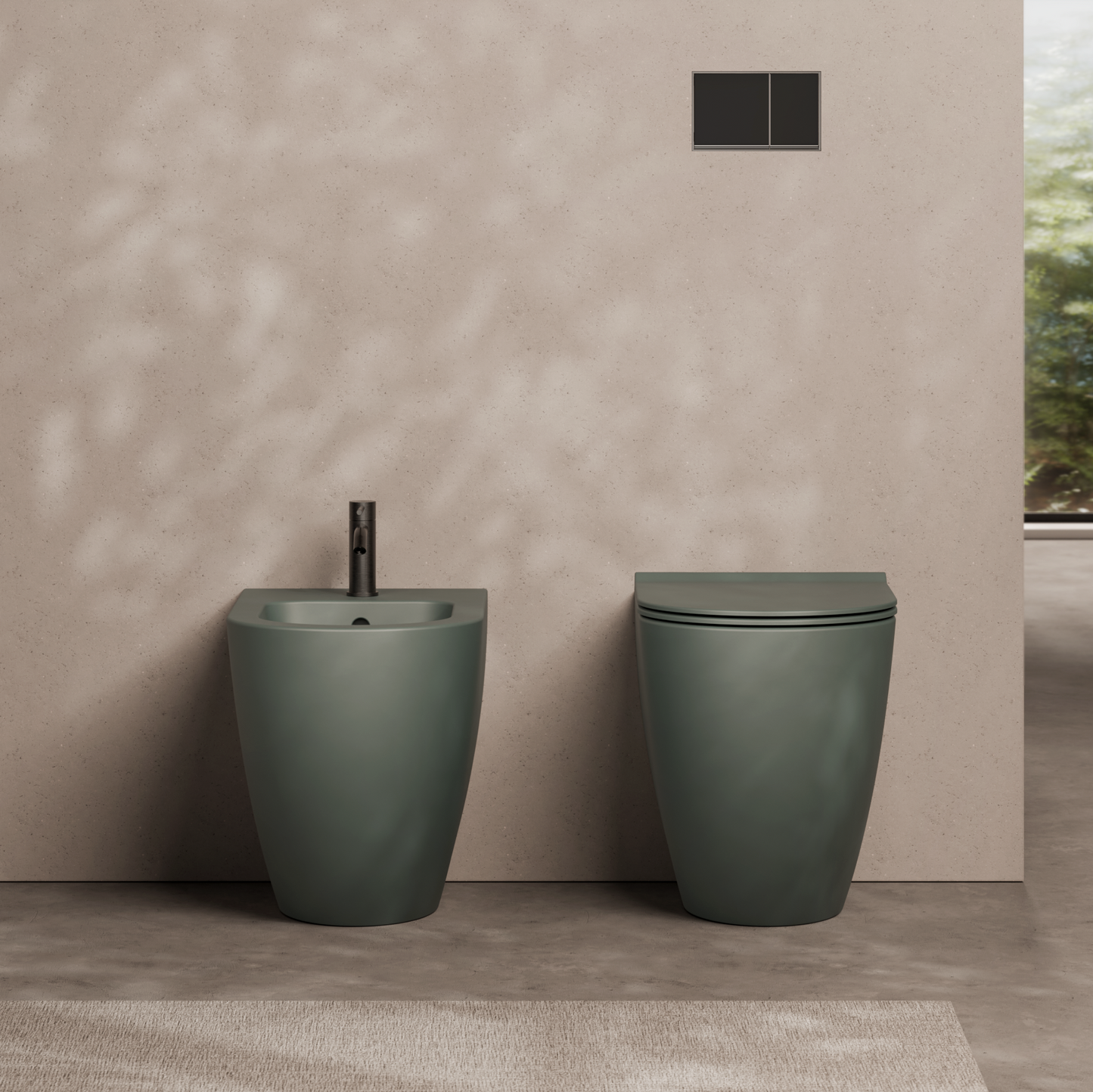 ALICE FORM BTW toilet for adjustable floor trap