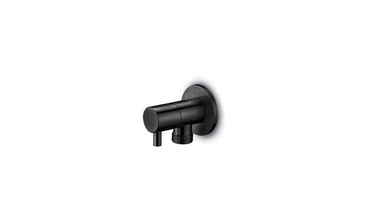 JEE-O Angle Valve Stainless Steel,Structured Black
