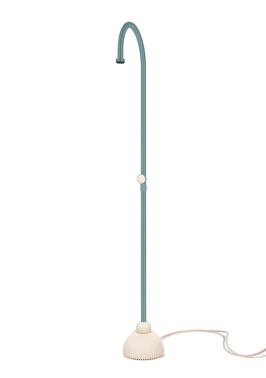 JEE-O IZI Shower (portable) with base - Turquiose