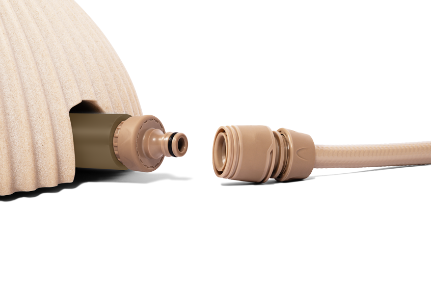 JEE-O IZI Shower (portable) with base - Clay