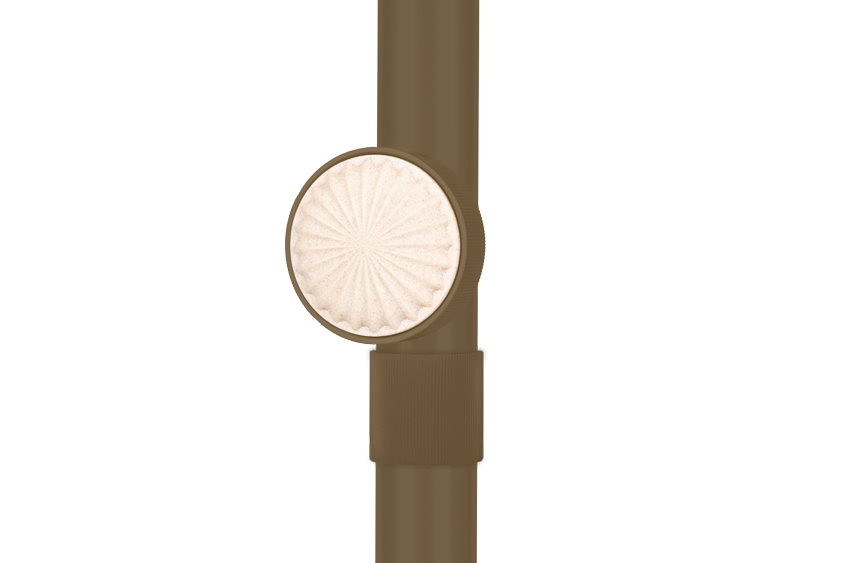 JEE-O IZI Shower (portable) with base - Clay