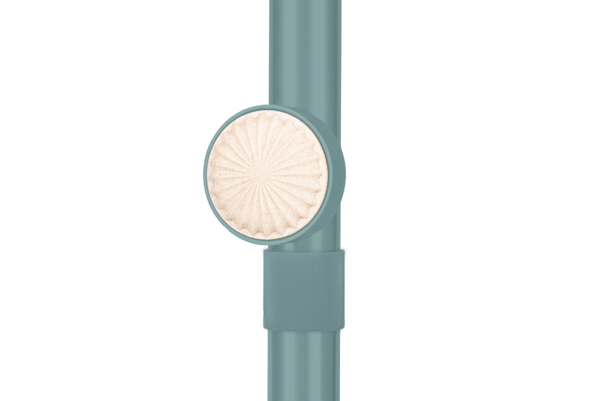 JEE-O IZI Shower (portable) with base - Turquiose