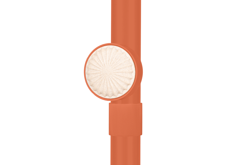 JEE-O IZI Shower (portable) with base - Orange