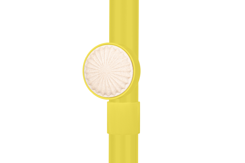 JEE-O IZI Shower (portable) with base - Yellow