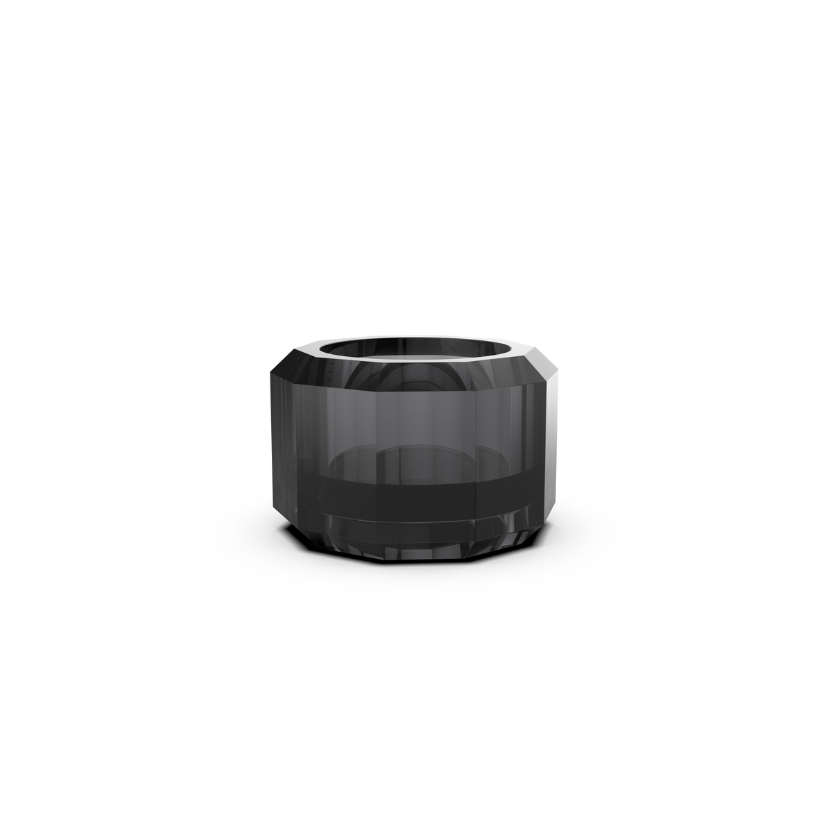 DW  KR KH KRISTALL Candle Holder Anthracite