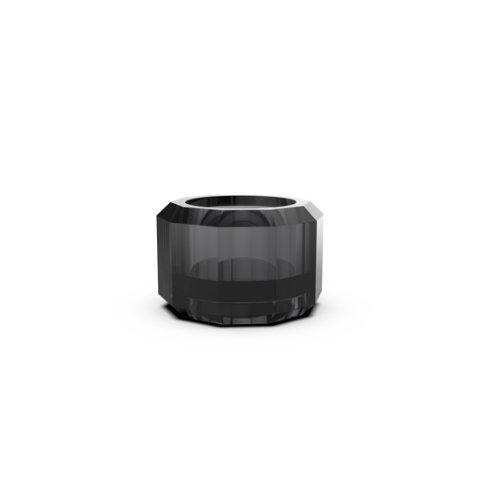 DW  KR KH KRISTALL Candle Holder Anthracite