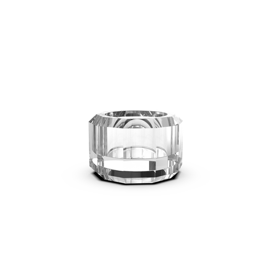 DW  KR KH KRISTALL Candle Holder Crystal Clear