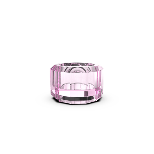 DW  KR KH KRISTALL Candle Holder Pink