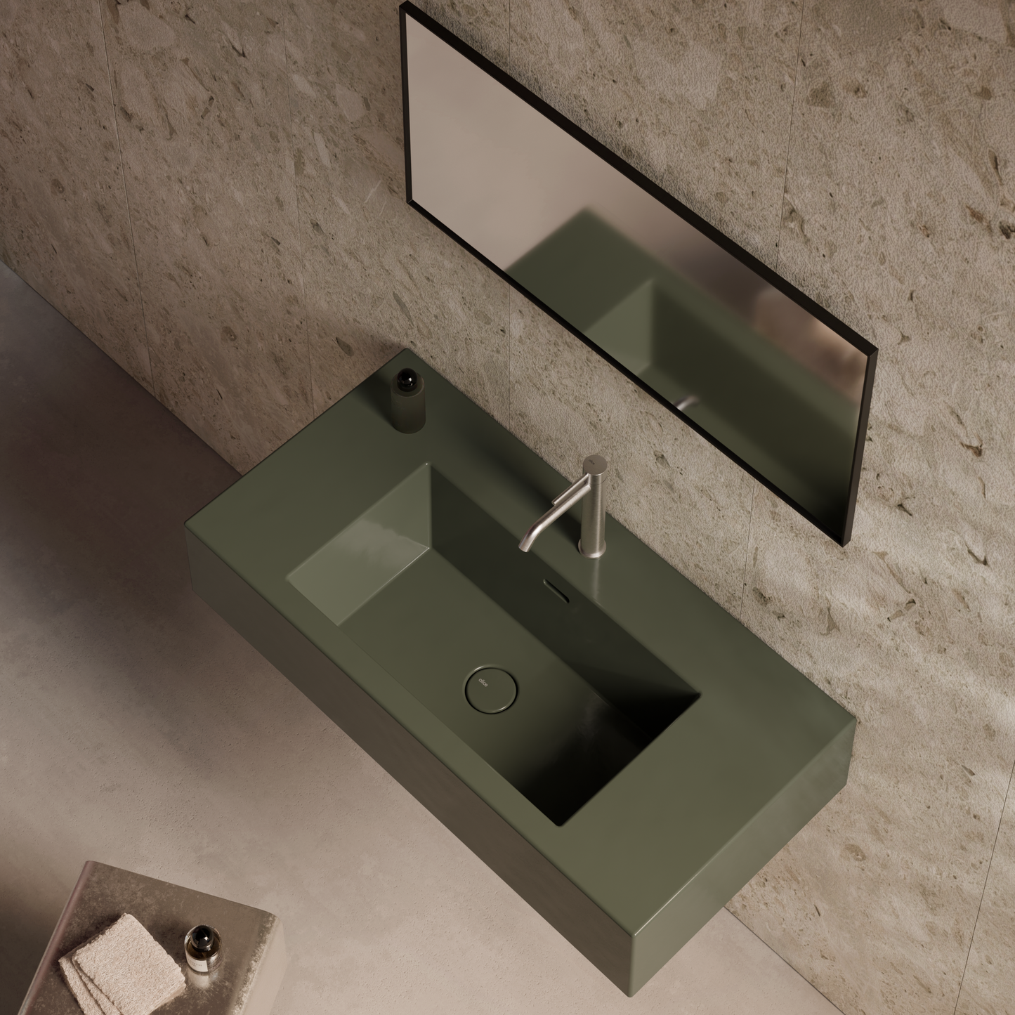 ALICE Basin KUBO 40" x 20" 1 Taphole