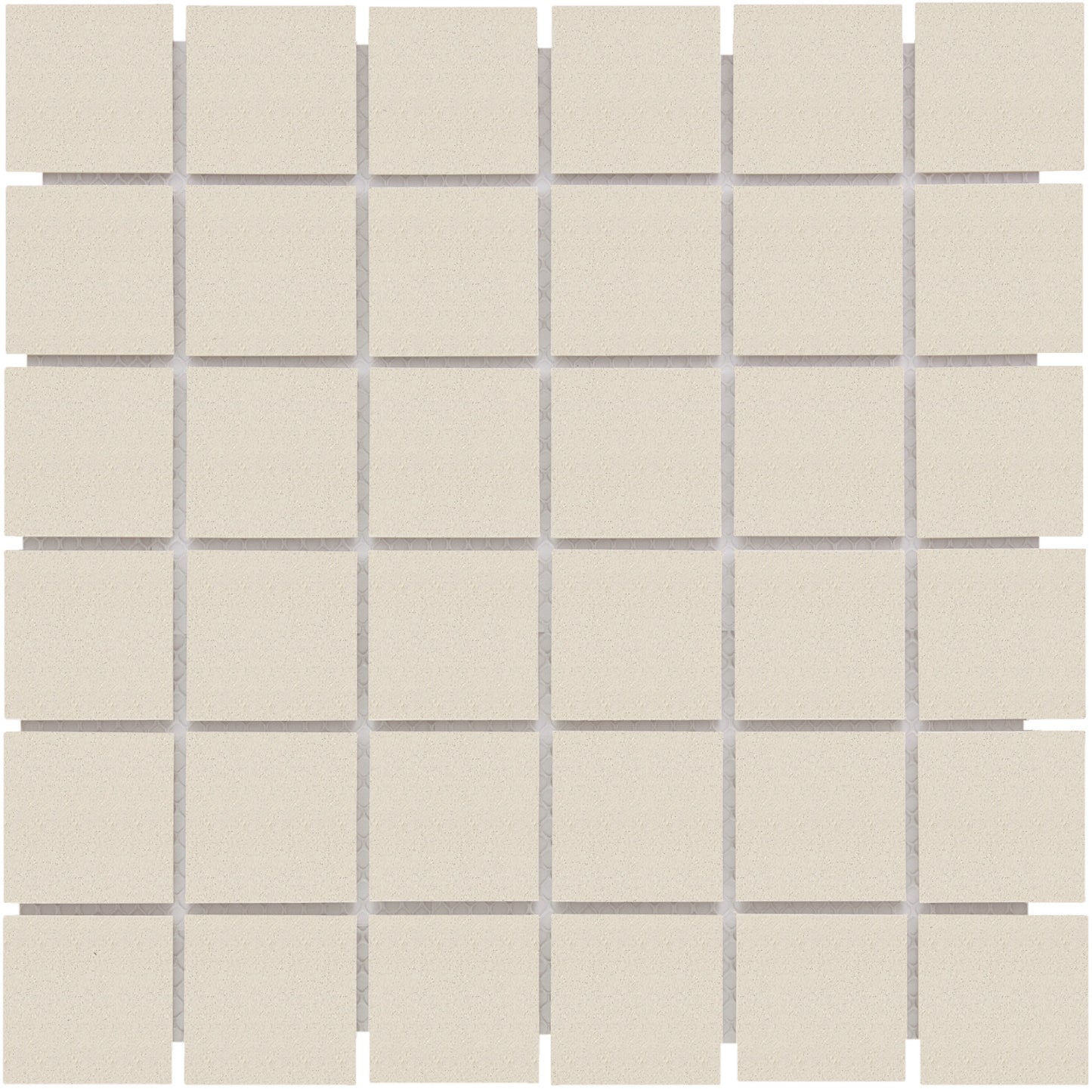 TMF London Square Unglazed 48x48 - White