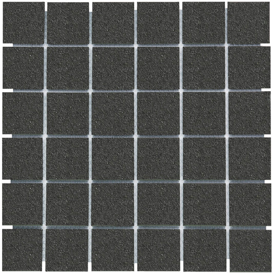 TMF London Square Unglazed 48x48 - Black