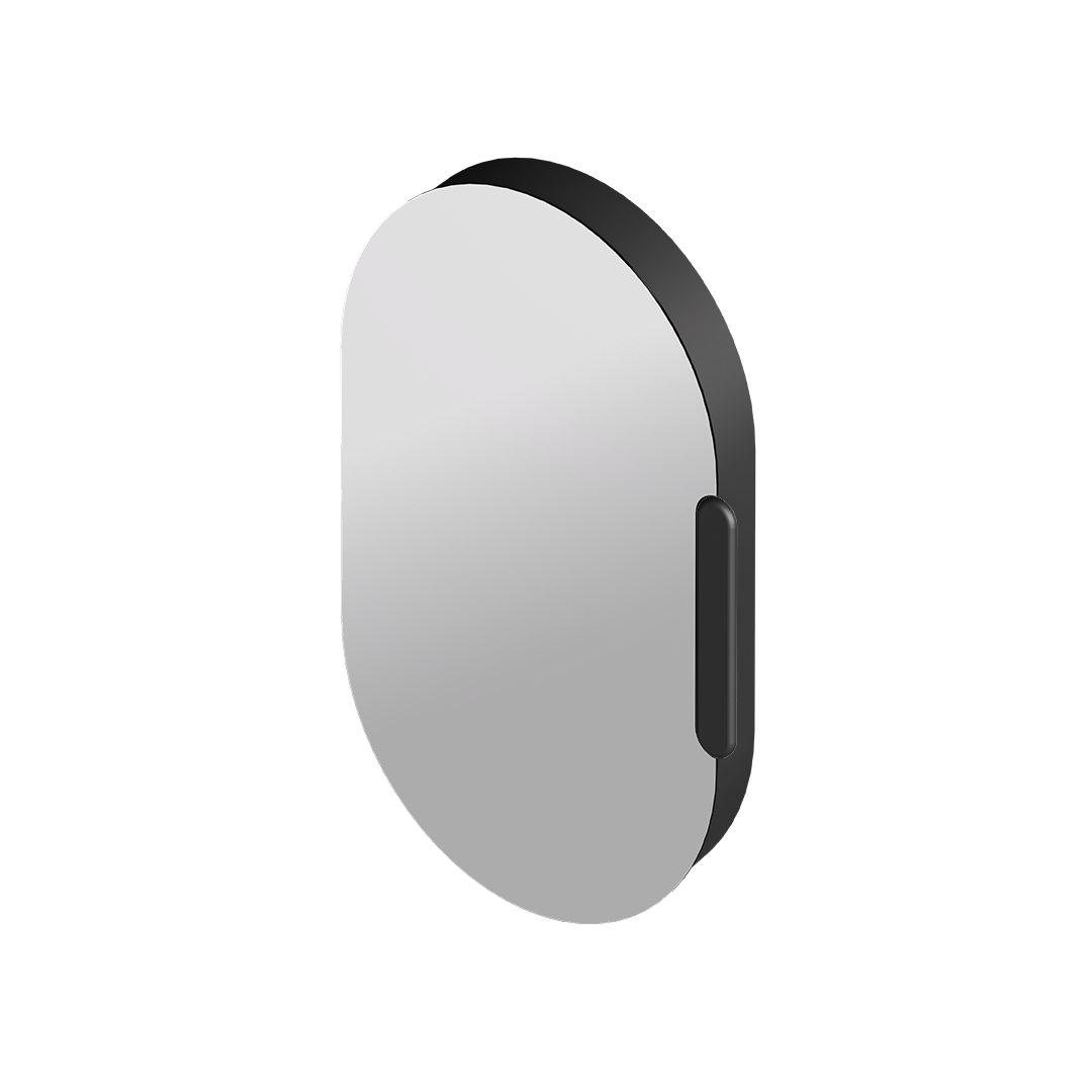 ALICE IDILLA Mirror Cabinet with Ceramic Handle in color (L/R) 21" x 34"