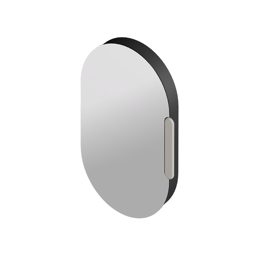 ALICE IDILLA Mirror Cabinet with Ceramic Handle in color (L/R) 21" x 34"