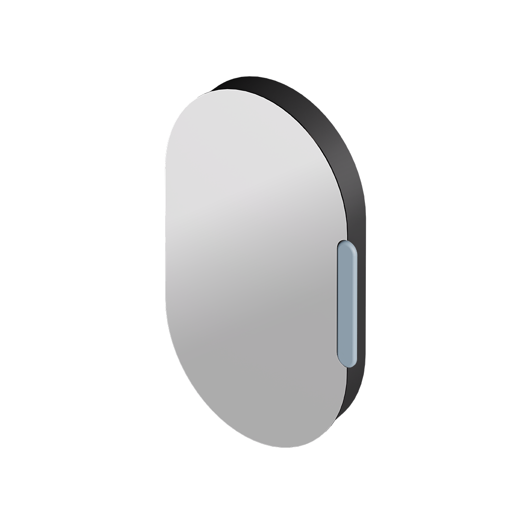 ALICE IDILLA Mirror Cabinet with Ceramic Handle in color (L/R) 21" x 34"