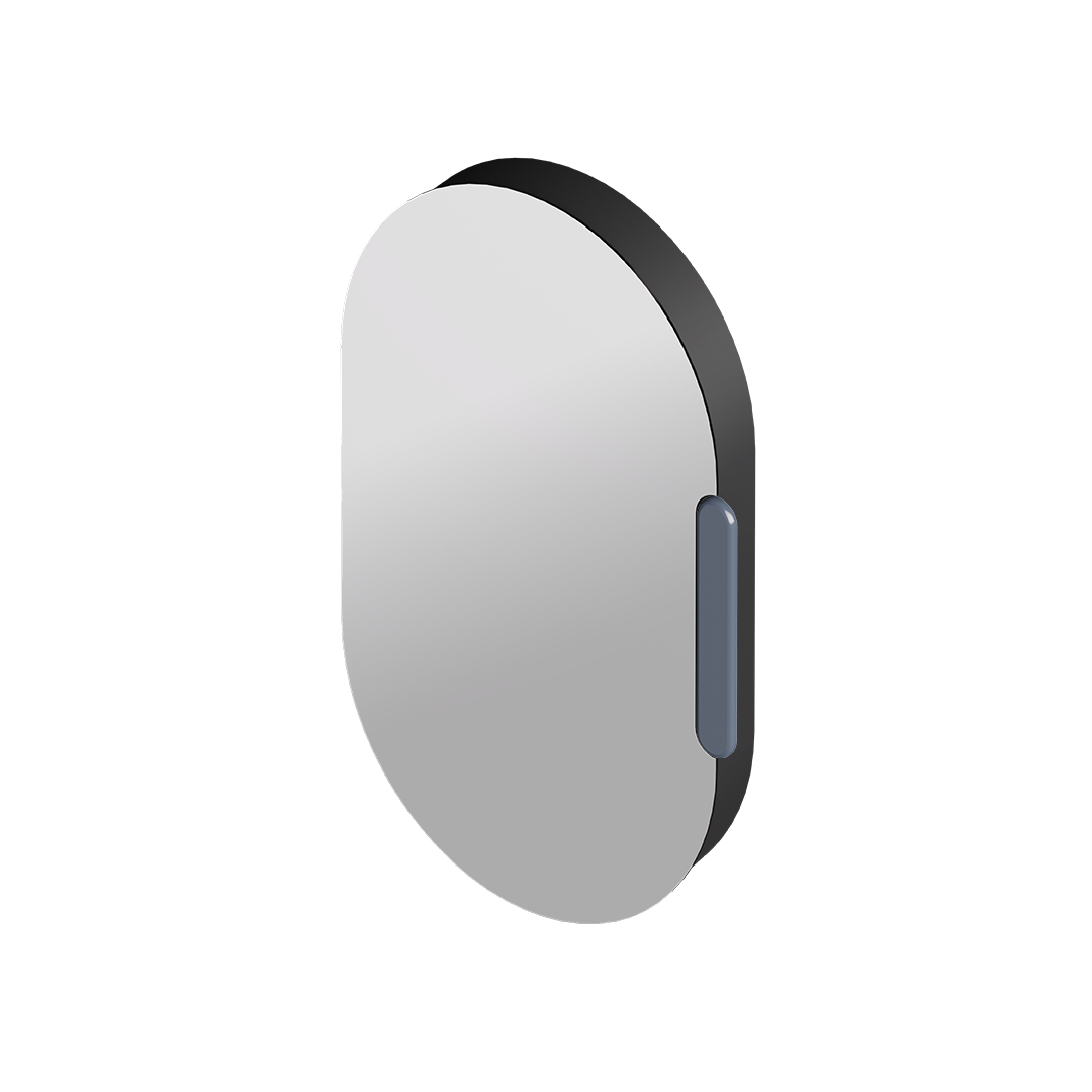 ALICE IDILLA Mirror Cabinet with Ceramic Handle in color (L/R) 21" x 34"