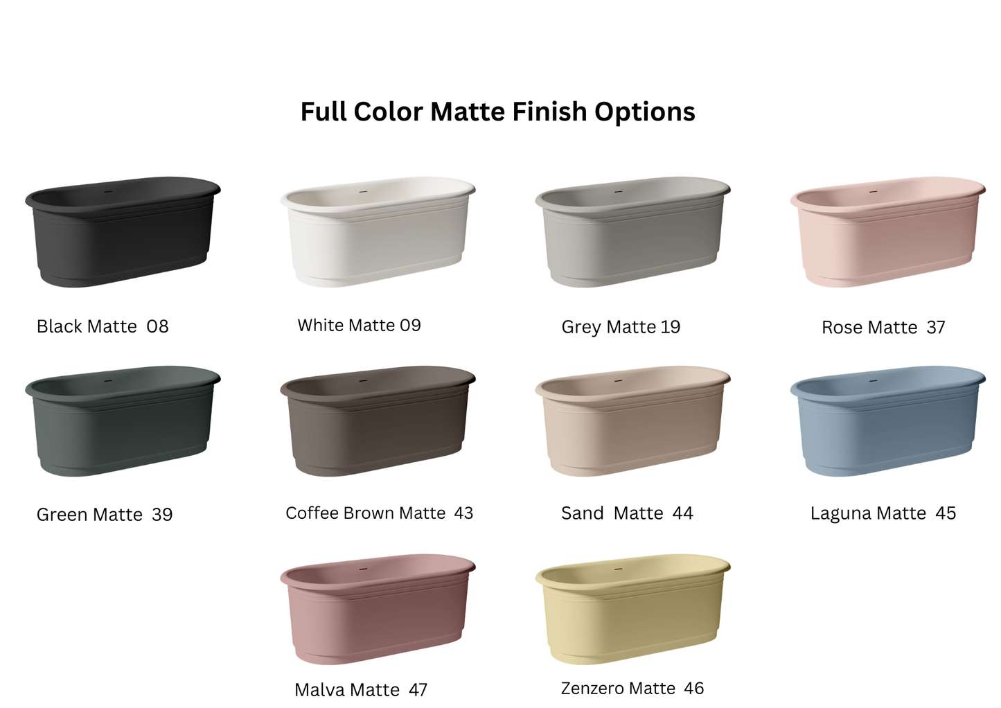 ALICE MIRENA Bathtub 67"x 32 1/2"