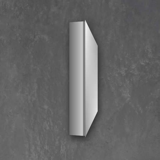 SIDLER Decoro Bathroom Cabinet 36" Height x 4" depth Side Mirror Kit