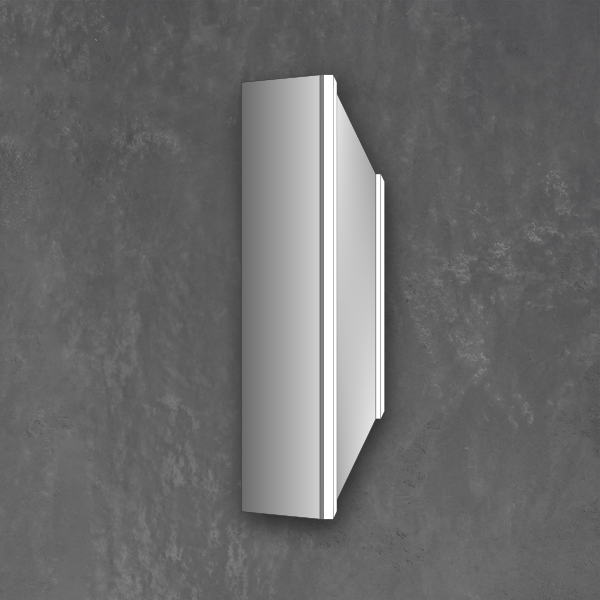 SIDLER Modello Bathroom Cabinet MD-VL Side Mirror Kit H31-D6 in Combination with Vertical Lighting