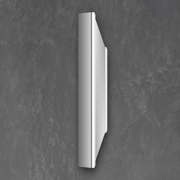 SIDLER Modello Bathroom Cabinet MD-VL Side Mirror Kit H40-D4 in Combination with Vertical Lighting