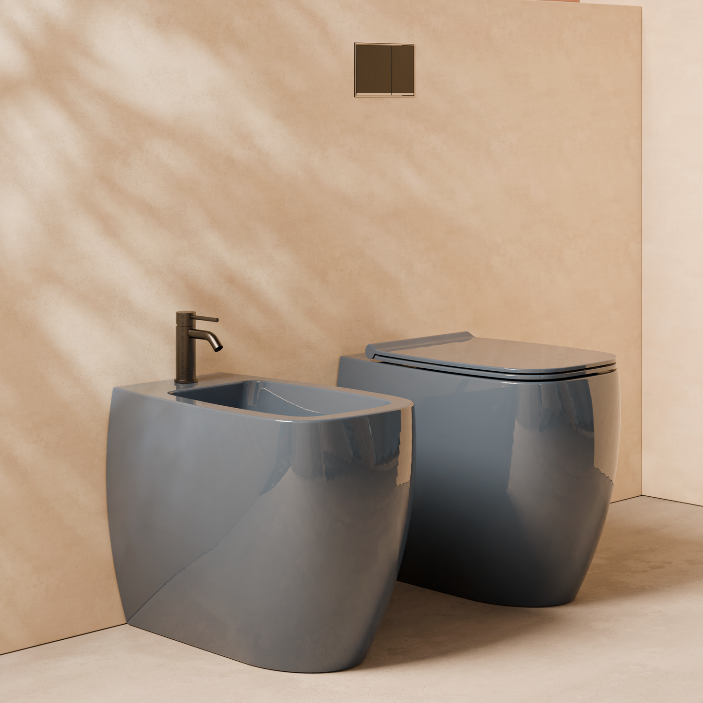 ALICE NUR BTW toilet for adjustable floor trap