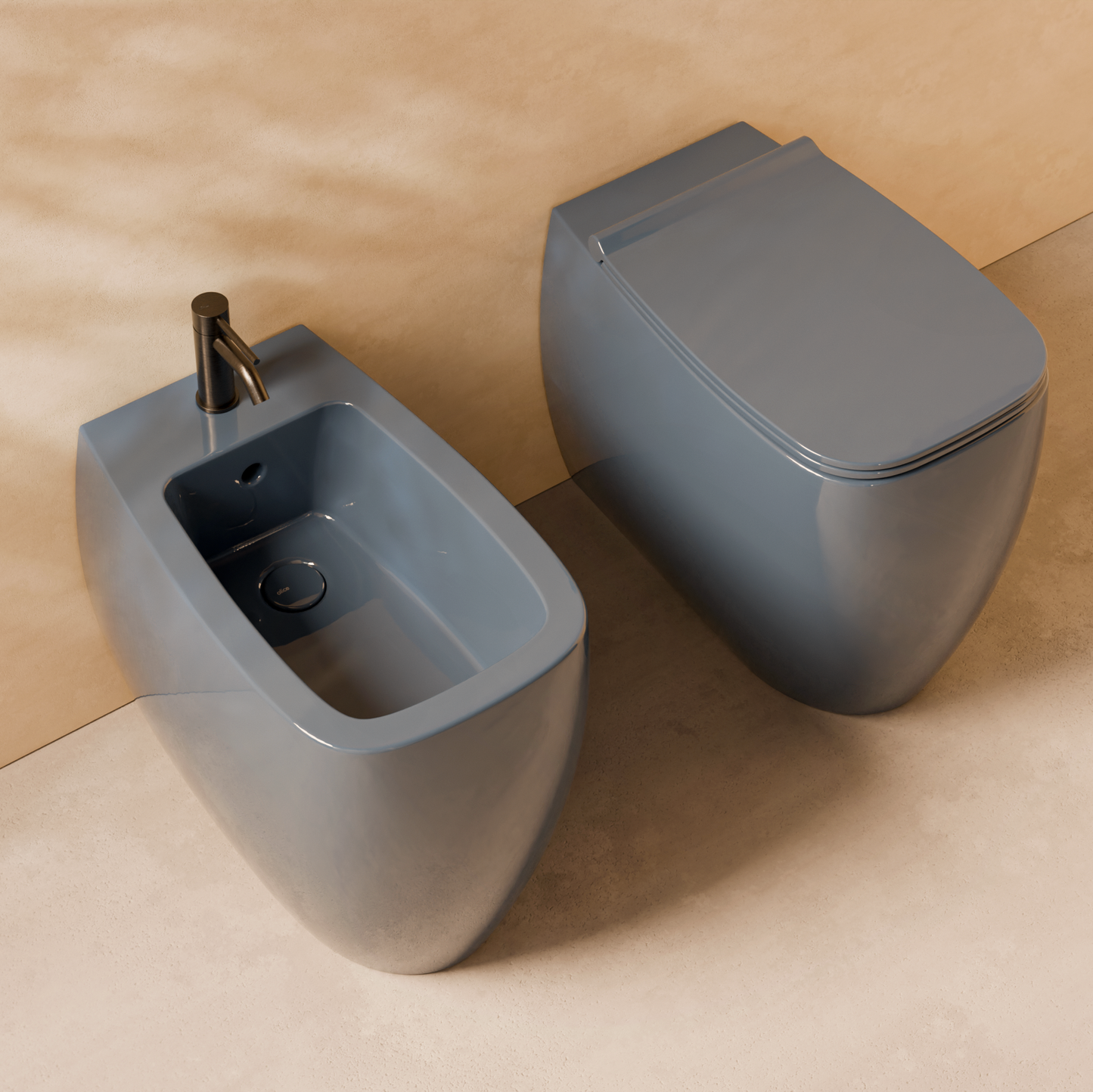 ALICE NUR BTW toilet for adjustable floor trap