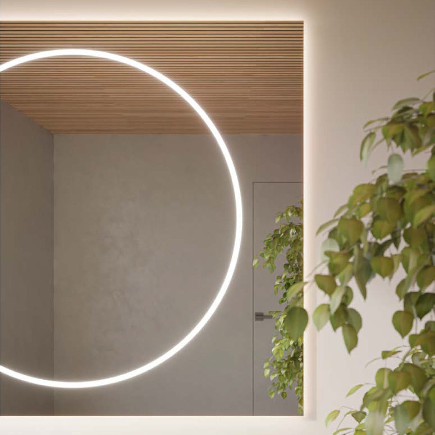 Berloni O Mirror LED 3000K with back and front light