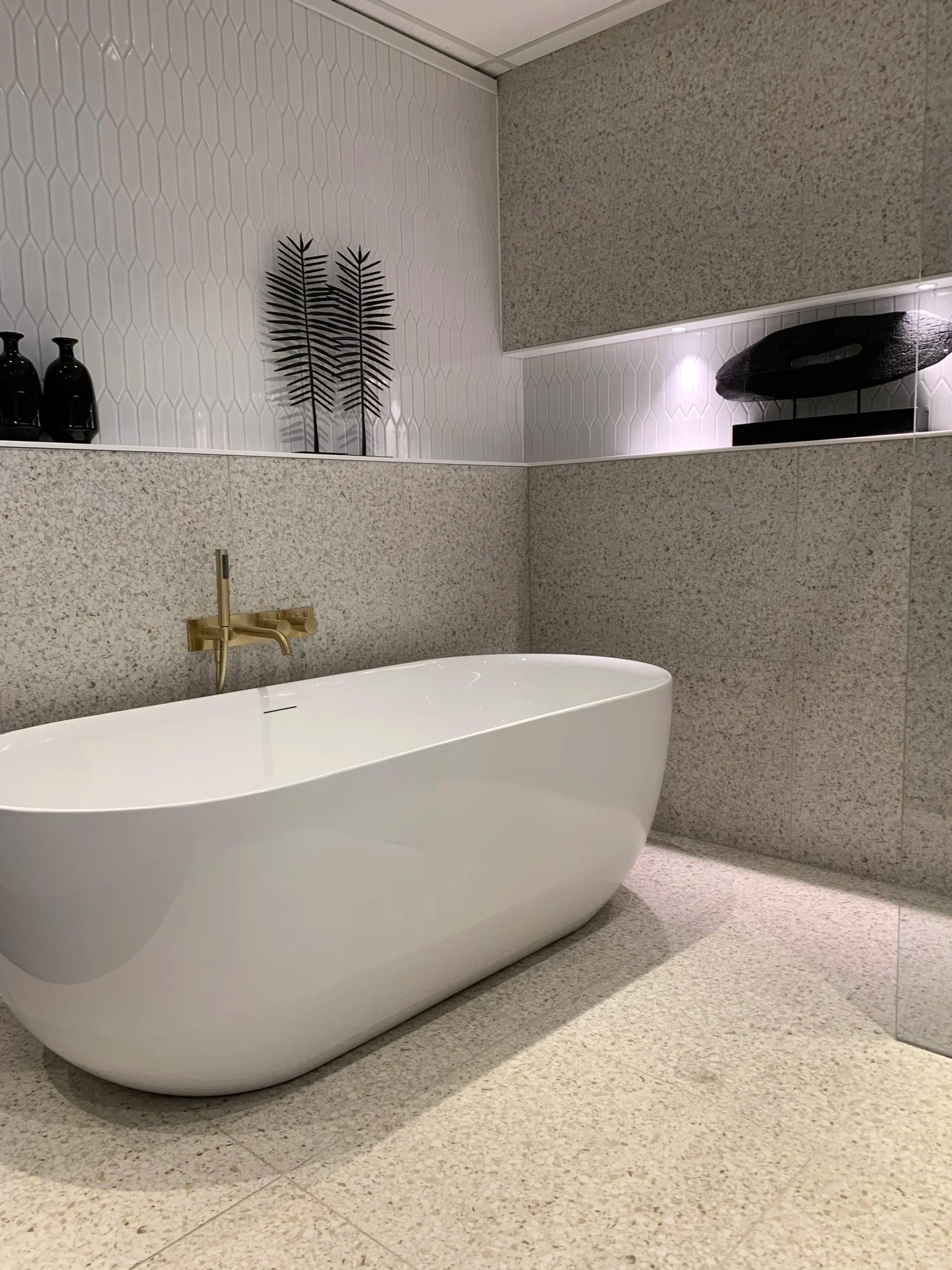 TMF Paris Picket 48x195 - White Gloss
