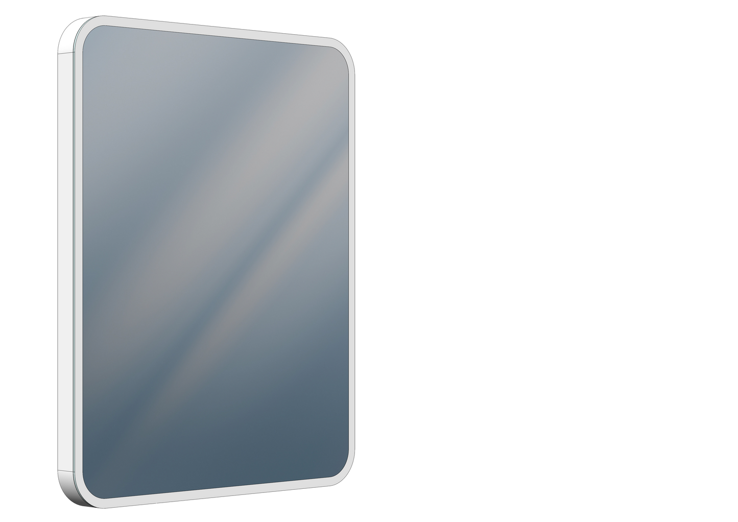 SIDLER Sphera Rounded Lighted Mirror